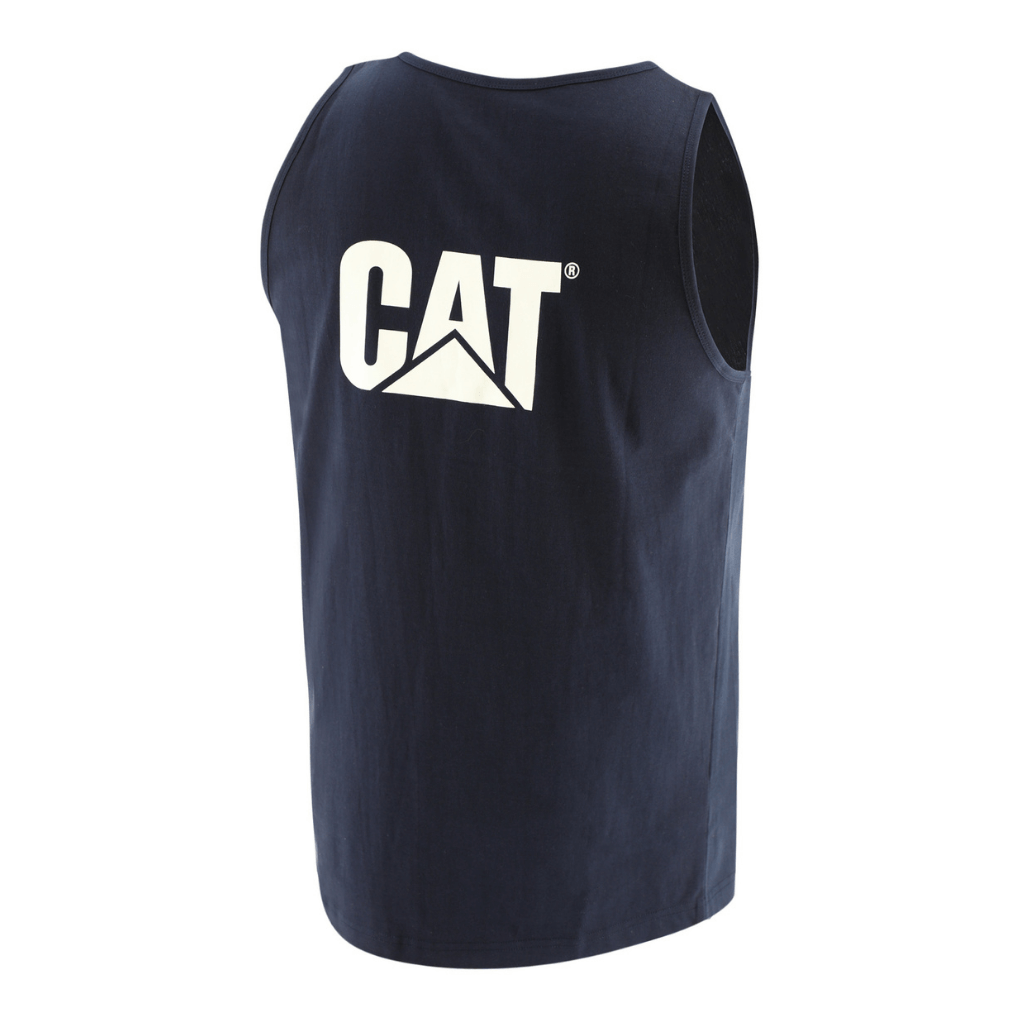 Cat Workwear Trademark Singlet