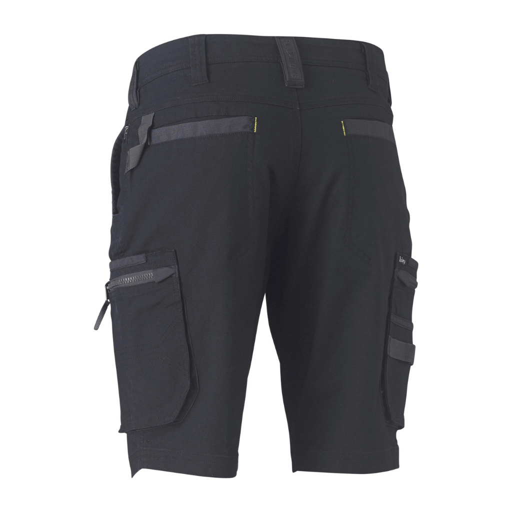 Bisley Bshc1330 Flx And Move Stretch Utility Zip Cargo Short