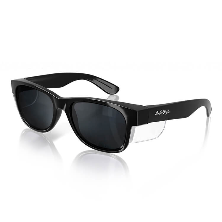 Safe Style Classics Black Frame/Polarised UV400 Lens glasses