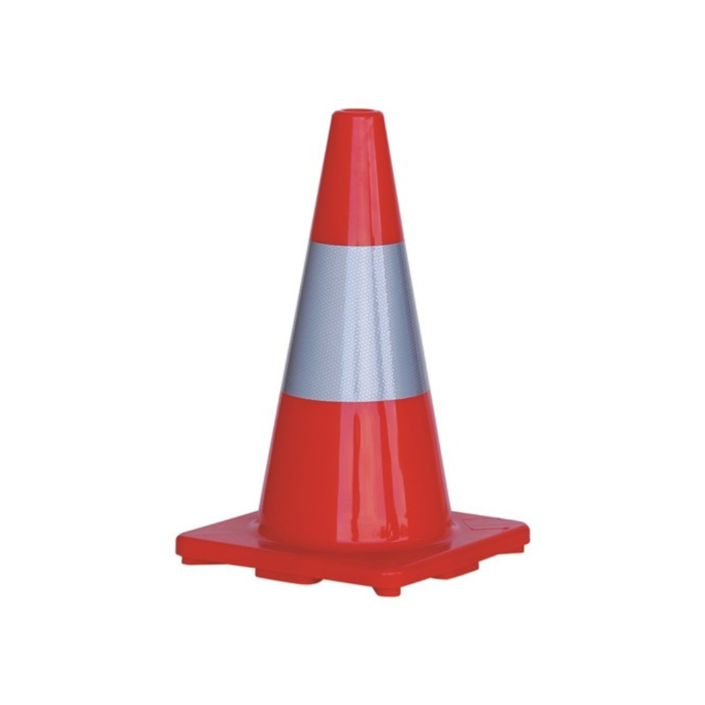 ProChoice Traffic Cone PVC Orange / Reflective Tape 450mm