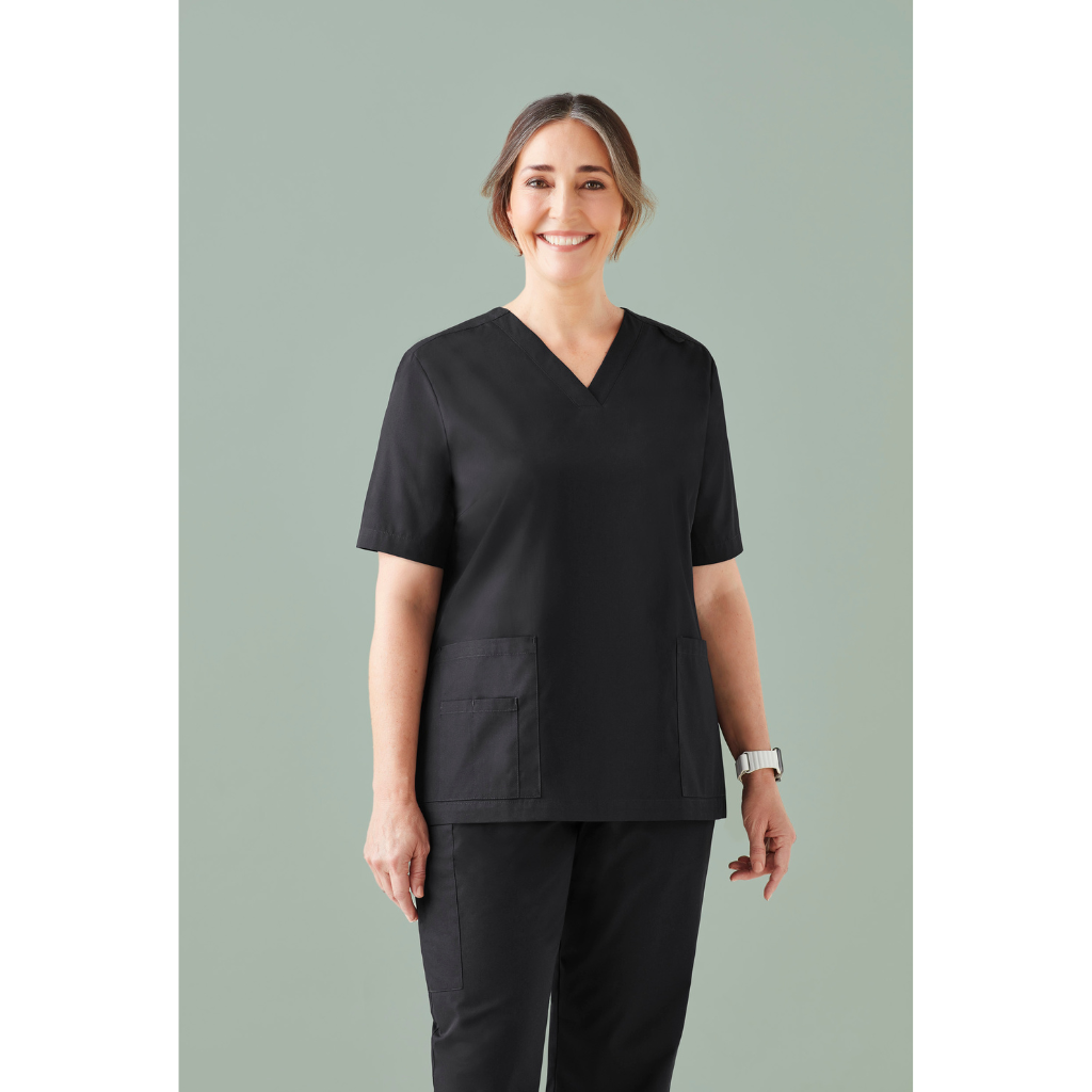 Biz Care Tokyo Womens V Neck Scrub Top CST141LS