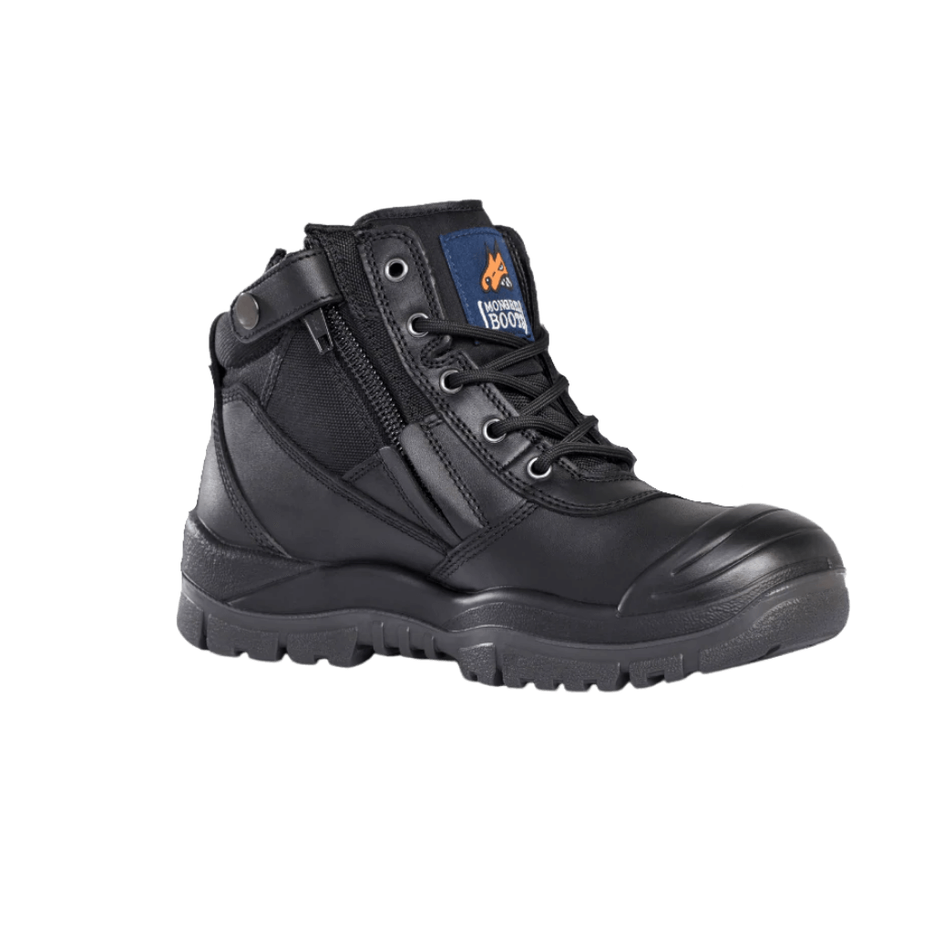 Mongrel 461020 Zipsider Ankle Safety Boots W Scuff Cap