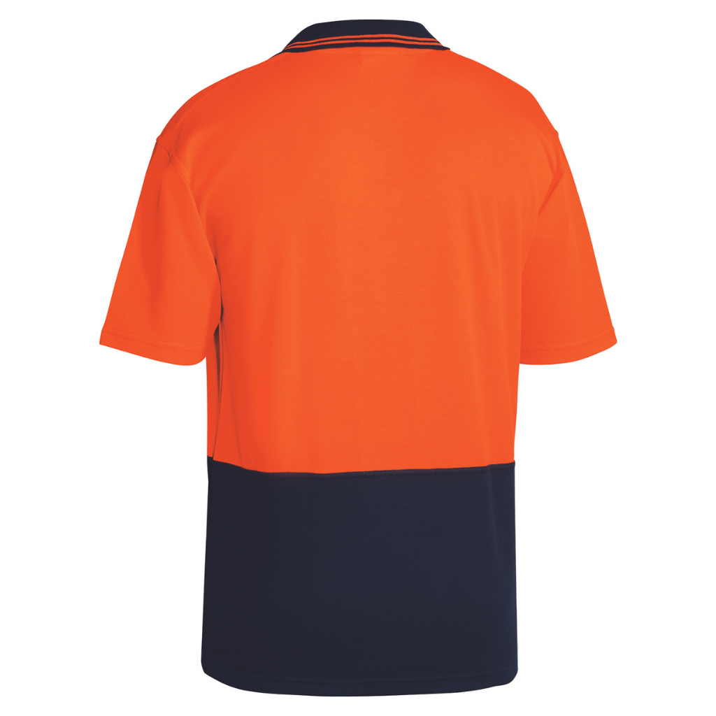 Bisley Bk1234 Hi Vis Polo Short Sleeve Shirt