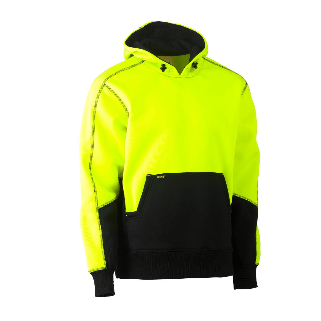 Bisley Bk6619 Hi Vis Fleece Hoodie Pullover