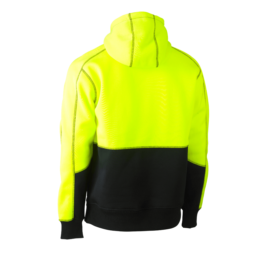 Bisley Bk6619 Hi Vis Fleece Hoodie Pullover