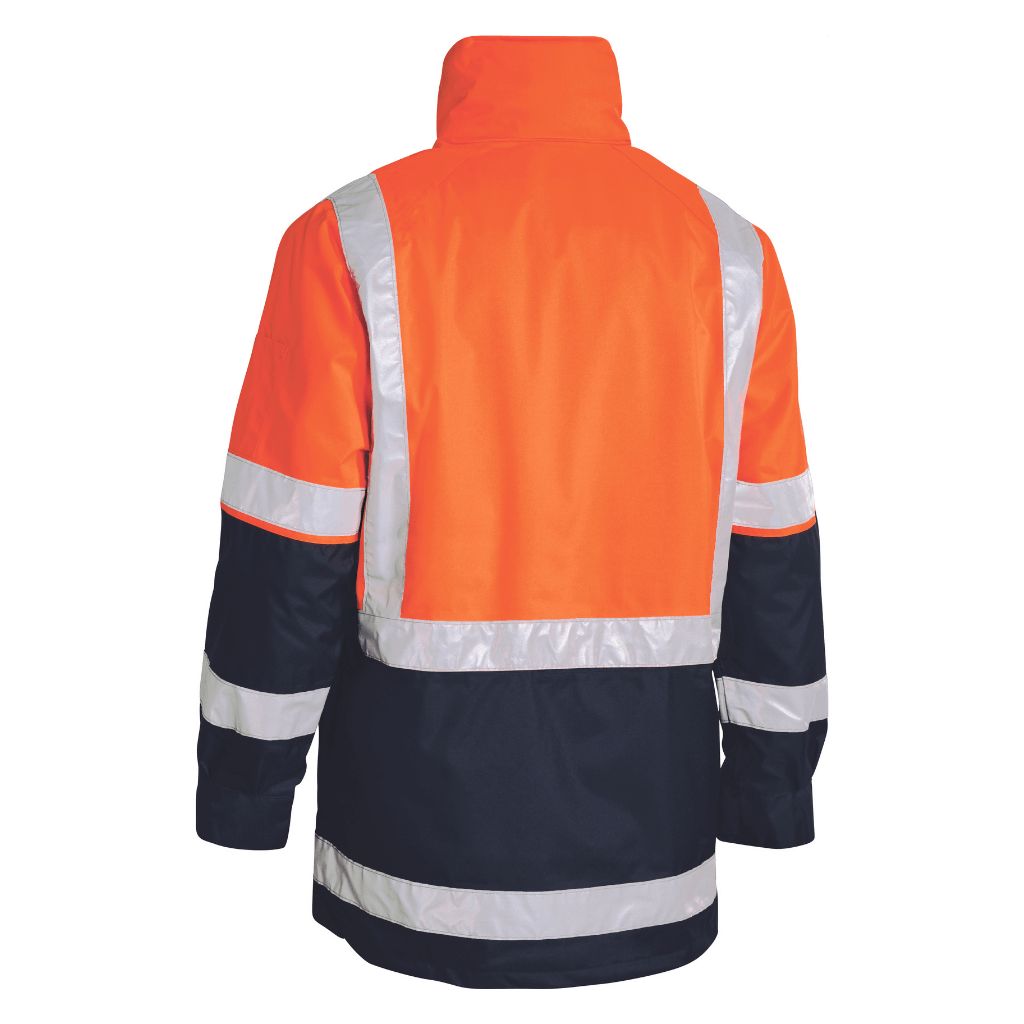 Bisley Bk6975 Taped 5 In 1 Rain Jacket