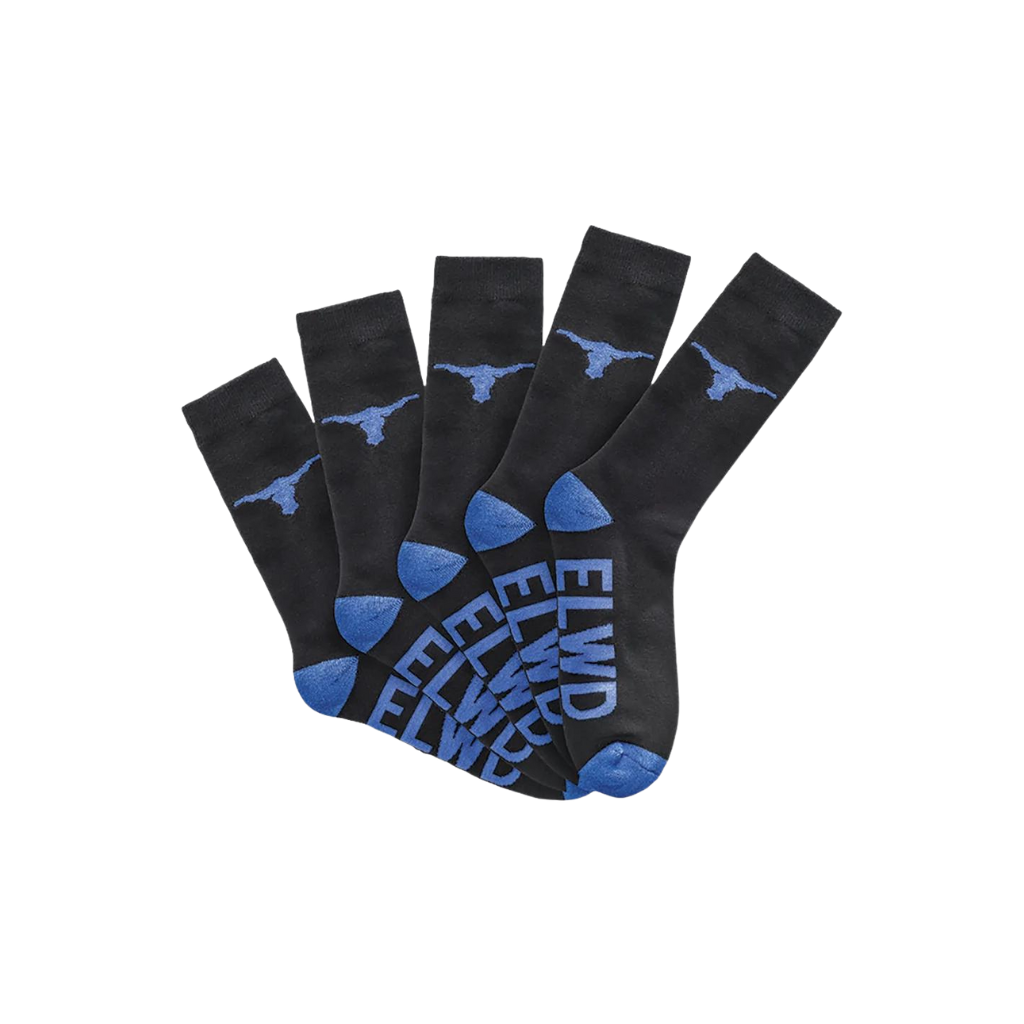 Elwd Workwear Crew Sock 5 Pk