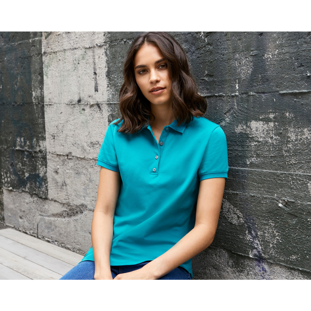 Biz Collection P105LS Womens City Short Sleeve Polo