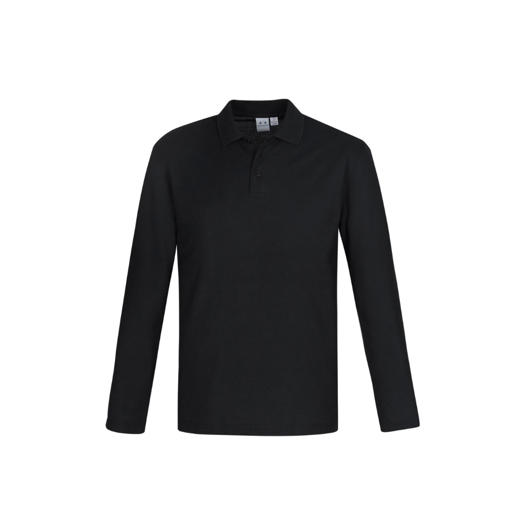 Biz Collection P400ML Crew Mens L/S Polo