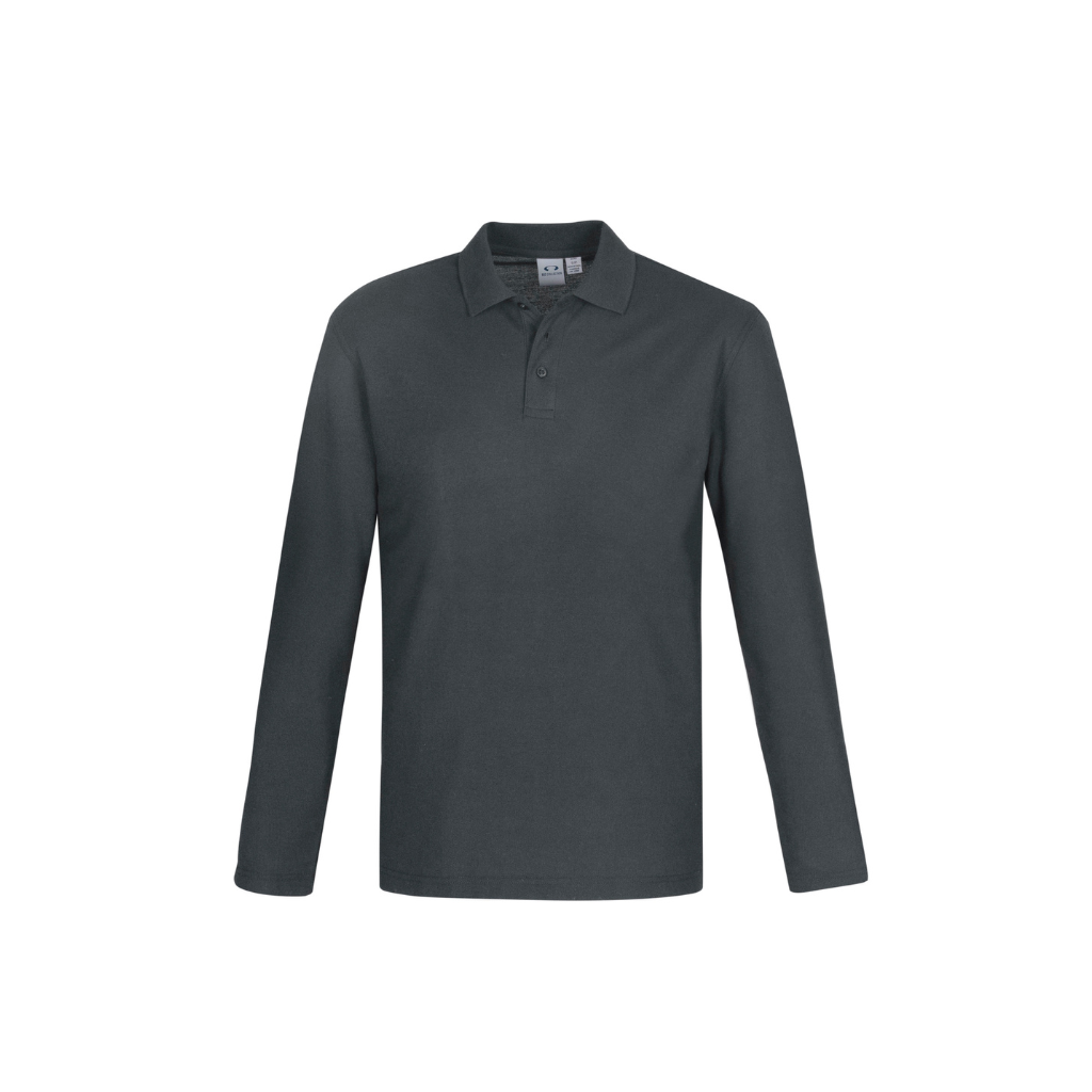 Biz Collection P400ML Crew Mens L/S Polo