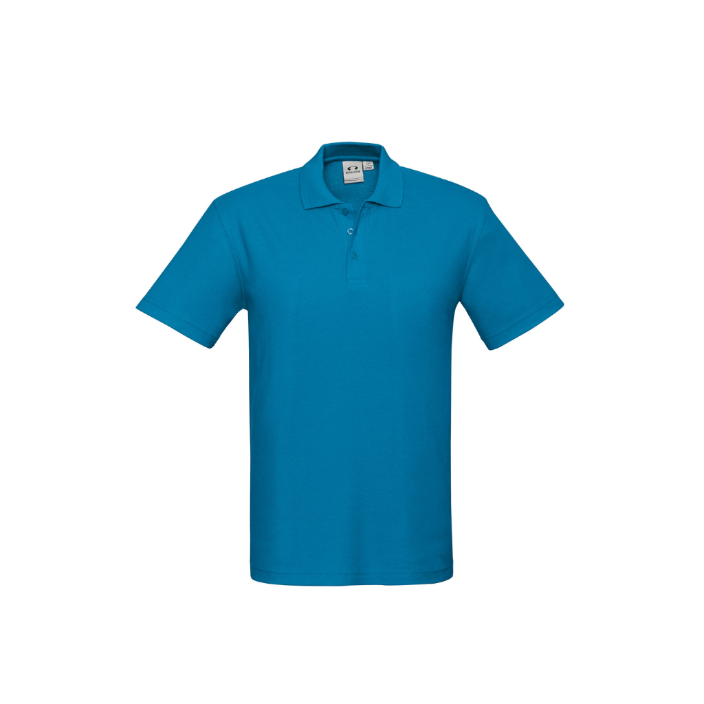 Biz Collection P400MS Crew Mens S/S Polo