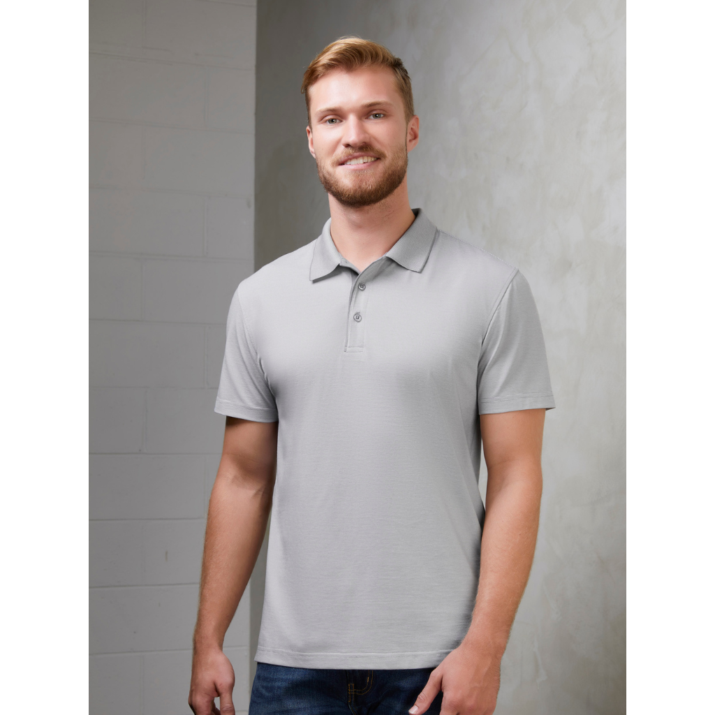 Biz Collection P501MS Mens Shadow Short Sleeve Polo