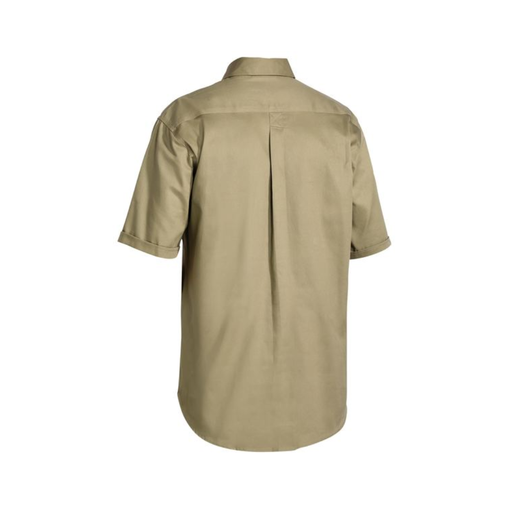 Bisley BSC1433 Cotton Closed Front S/S Shirt