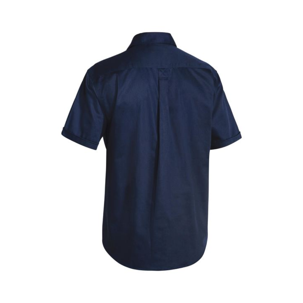 Bisley BSC1433 Cotton Closed Front S/S Shirt