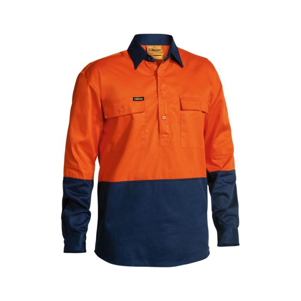 Bisley BSC6267 Cotton Drill Long Sleeve Shirt