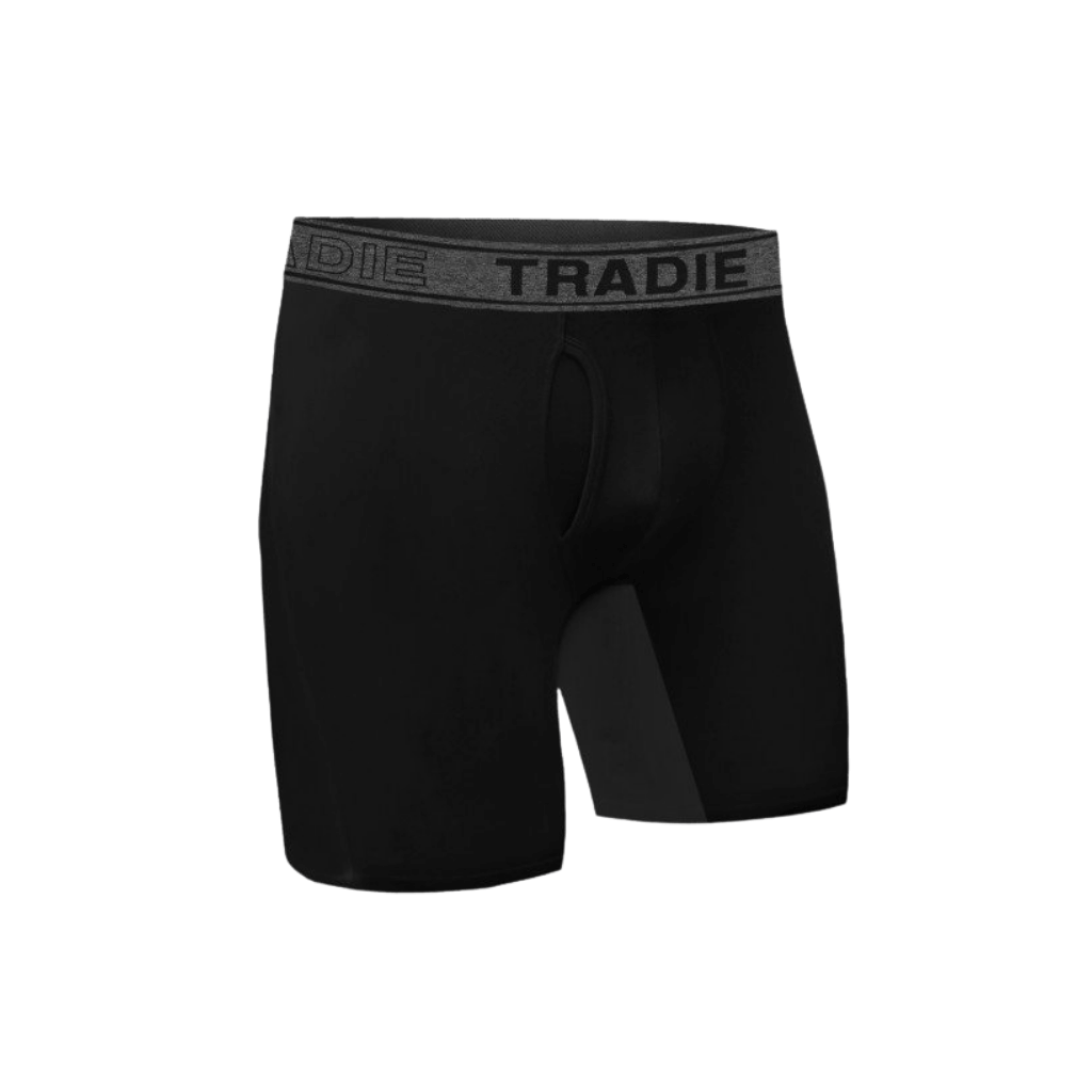 Tradie Mens Bamboo No Chafe Long Leg Trunk