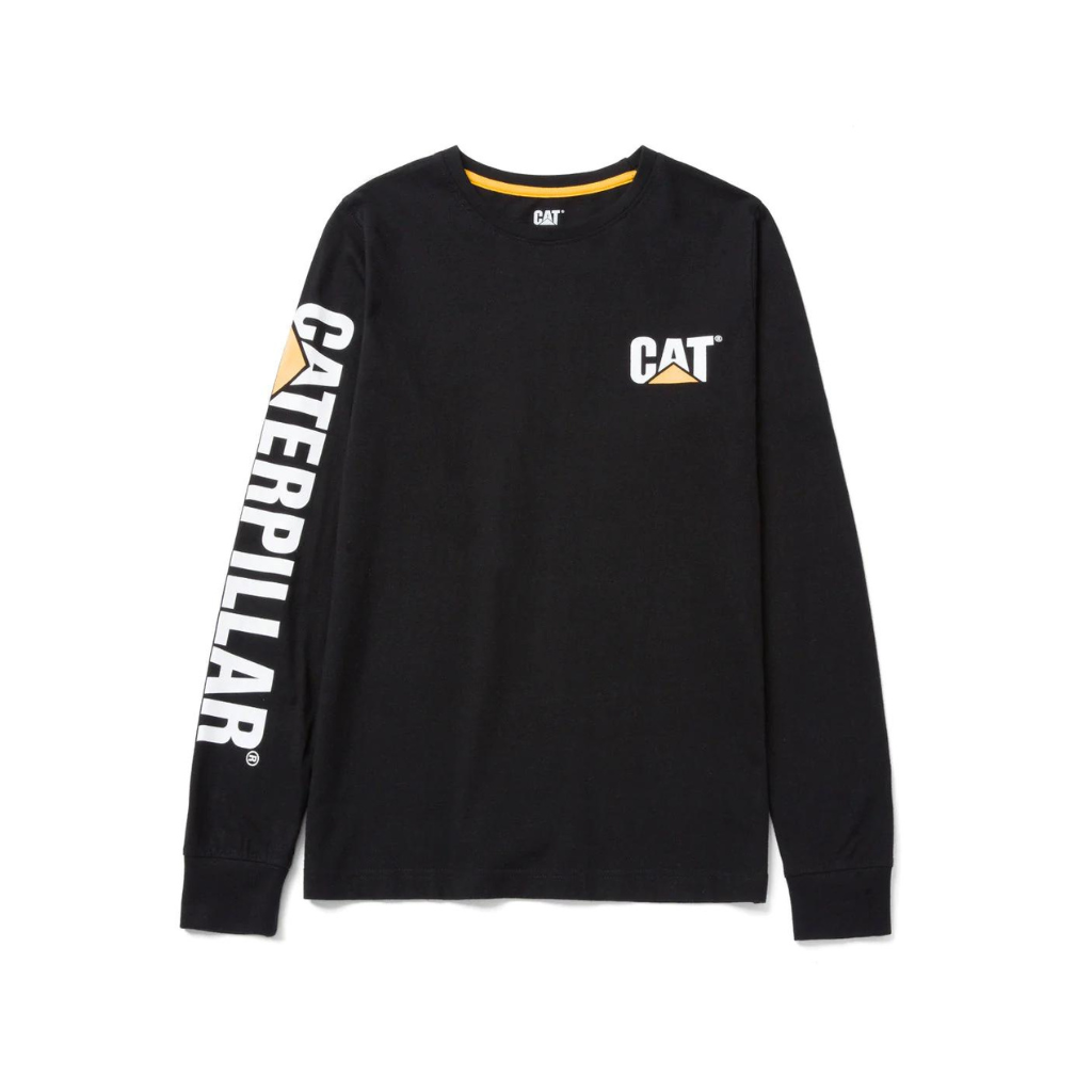 Cat Workwear Womens Trademark Banner Long Sleeve