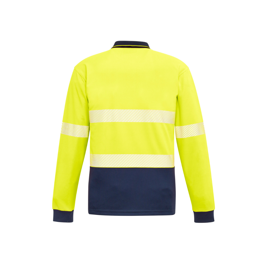 Syzmik ZH530 Taped Hi Vis Polo Long Sleeve