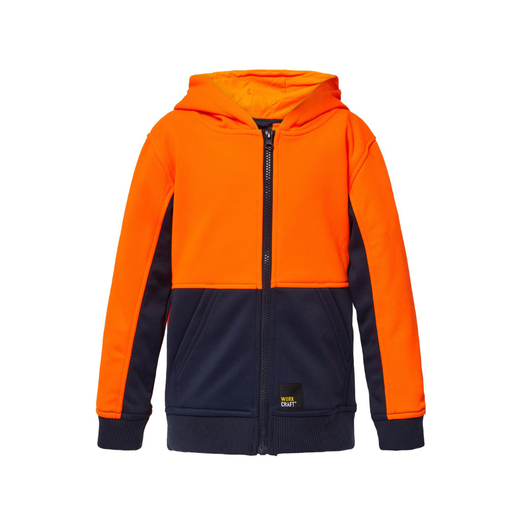 WorkCraft WK8015 Kids Hi Vis Hoodie