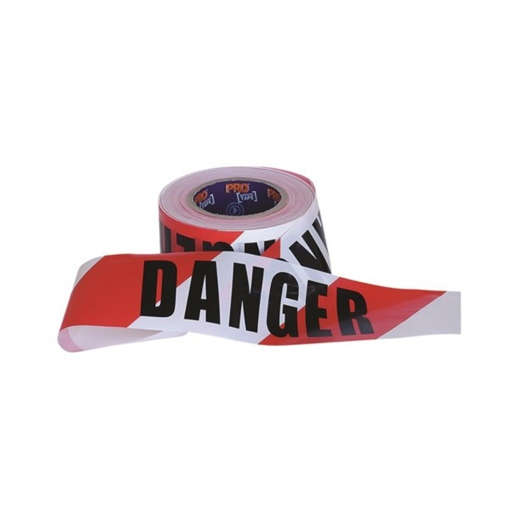 ProChoice Barricade Tape - 100m x 75mm Danger Print